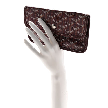 Goyard Goyardine Pouch Burgundy 2 of 6