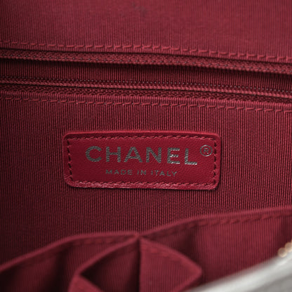 Chanel Metallic Aged Calfskin Quilted Medium Gabrielle Silver 6 of 11