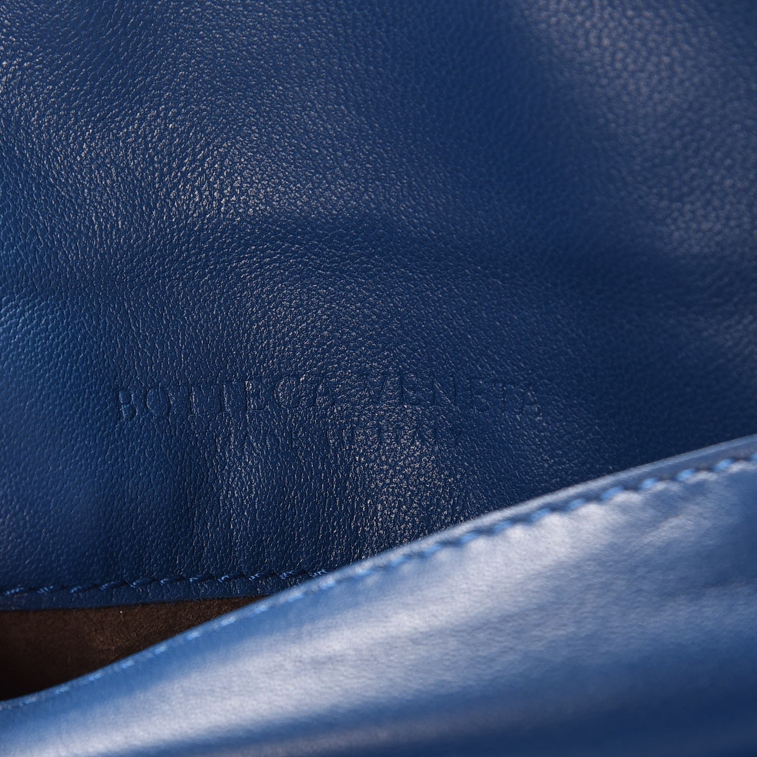 Bottega Veneta Nappa Intrecciato Small Chain Crossbody Bleuette 6 of 8