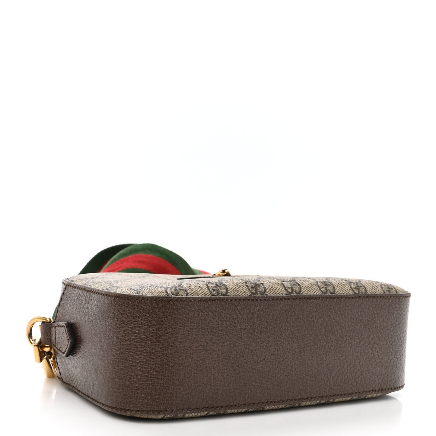 GG Supreme Monogram Web Neo Vintage Shoulder Bag Beige New Acero Crop