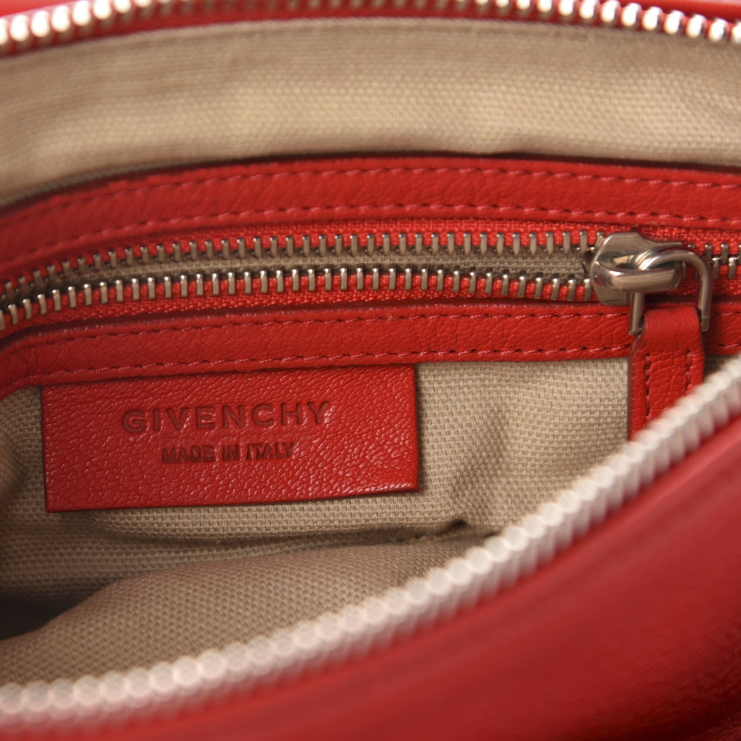 Givenchy Sugar Goatskin Small Pandora Medium Red 8 of 10