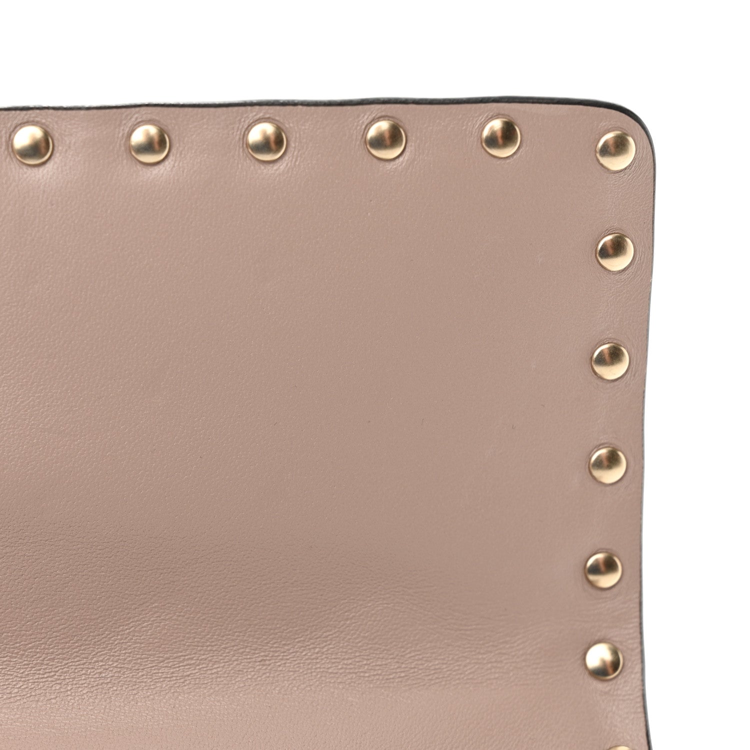 Valentino Garavani Lambskin Medium Rockstud Spike Shoulder Bag Poudre 10 of 10