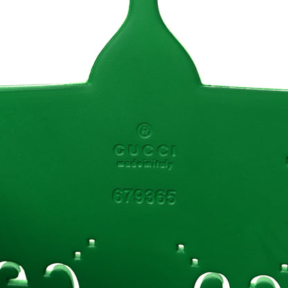 Gucci Rubber Kids GG Tote New Shamarock 5 of 5