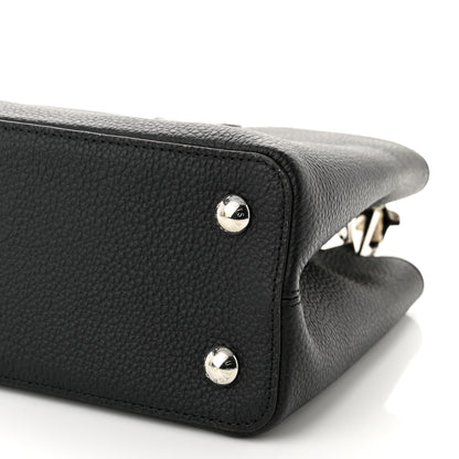 Louis Vuitton Taurillon Snakeskin Capucines PM Black 9 of 9
