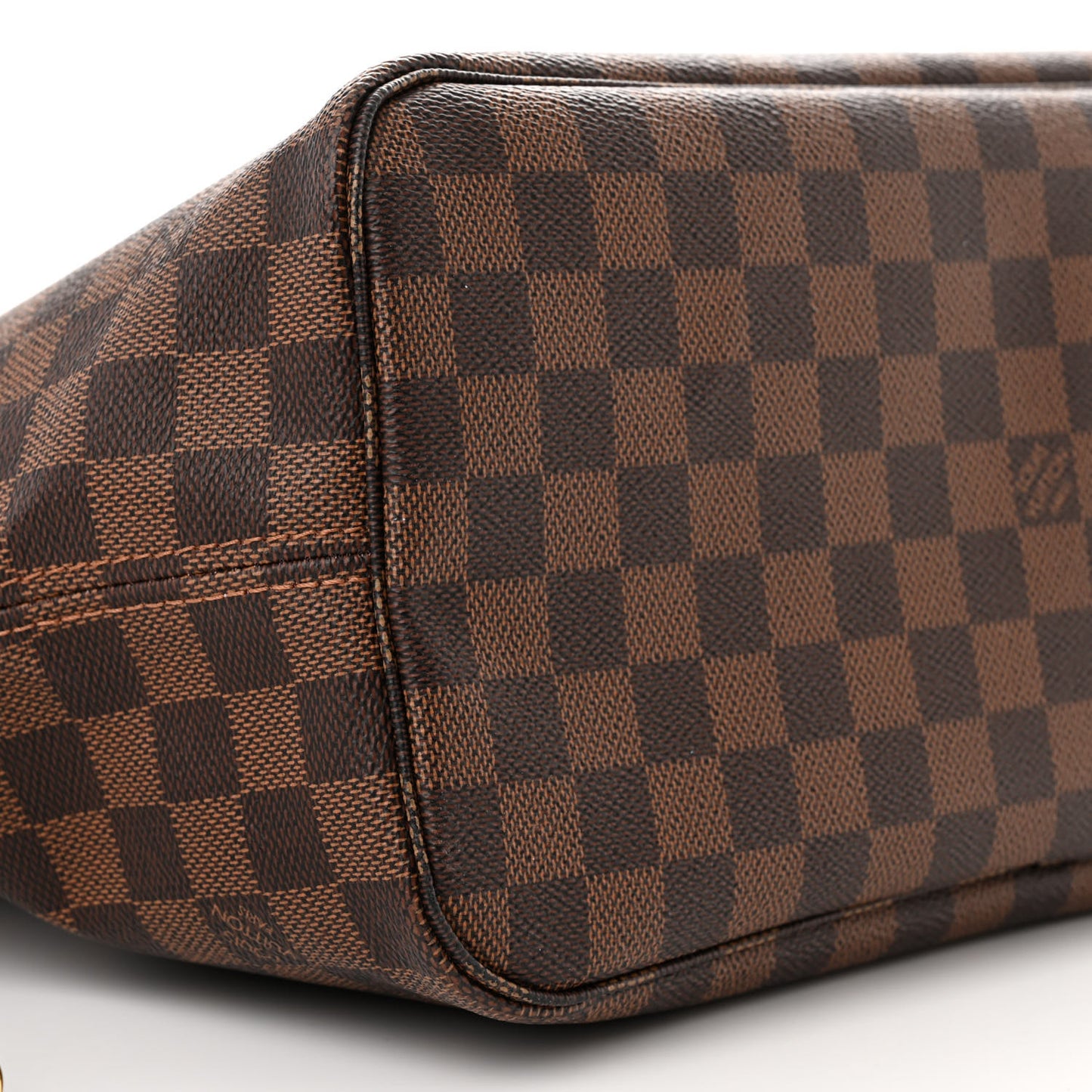 Damier Ebene Neo Neverfull MM Rose Ballerine