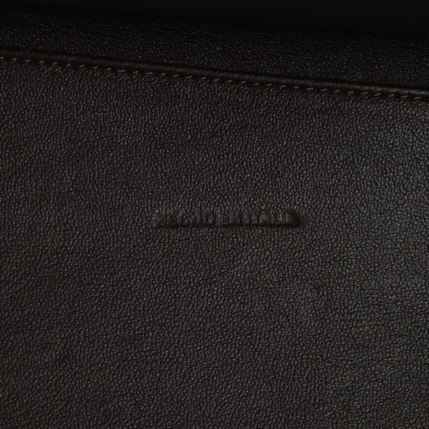 Python Smooth Calfskin Mini Tri-Color Luggage Khaki