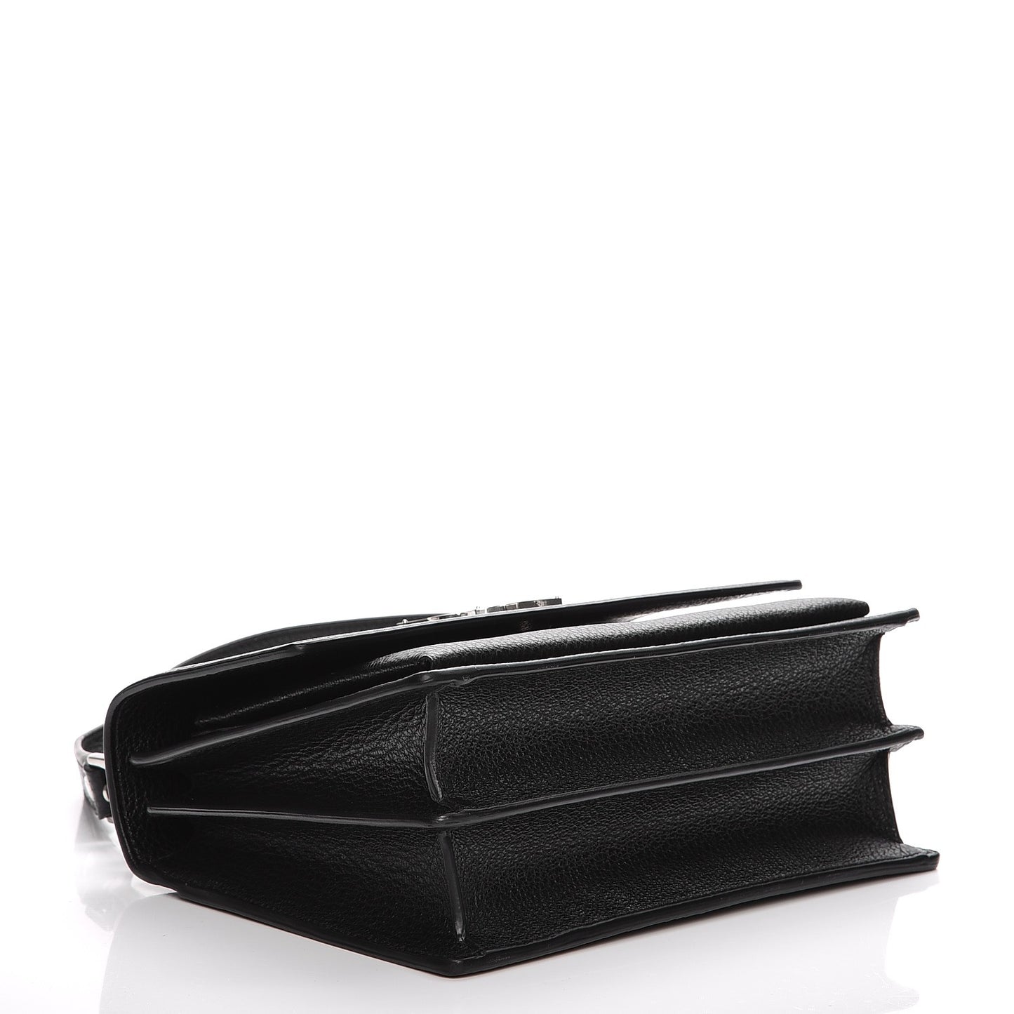 Grained Calfskin Medium Monogram Sunset Black