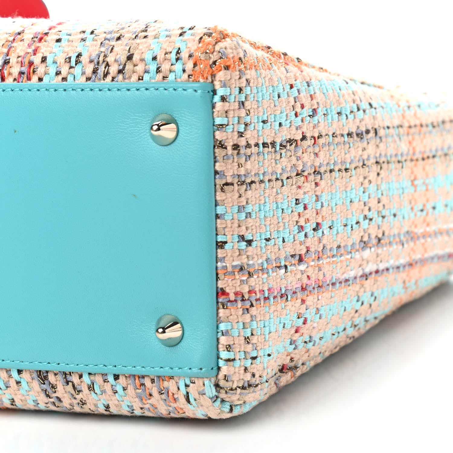 Christian Dior Tweed Heart Deco Medium Lady Dior Multicolor 8 of 8
