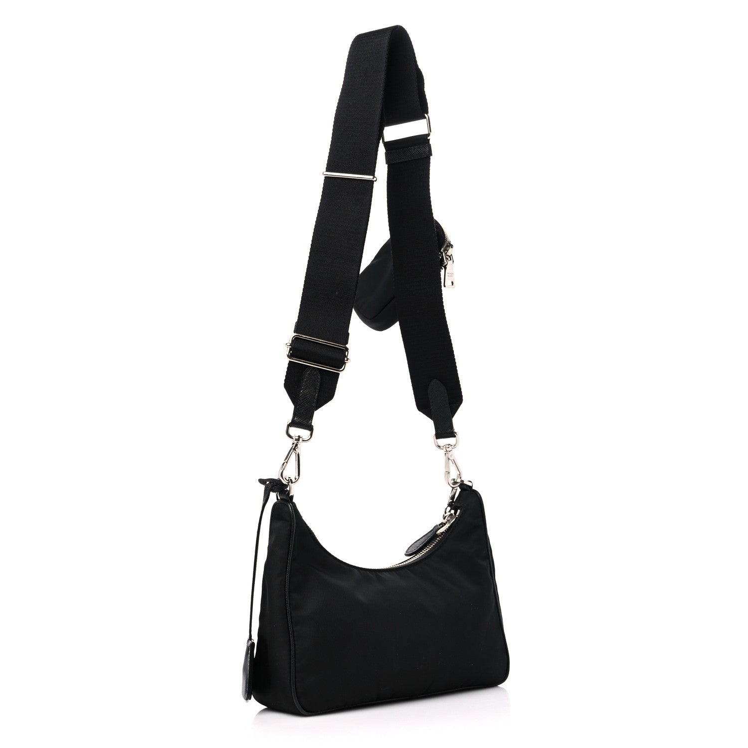Prada Nylon Re-Edition 2005 Shoulder Bag Black 3 of 13