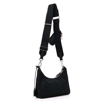 Prada Nylon Re-Edition 2005 Shoulder Bag Black 3 of 13