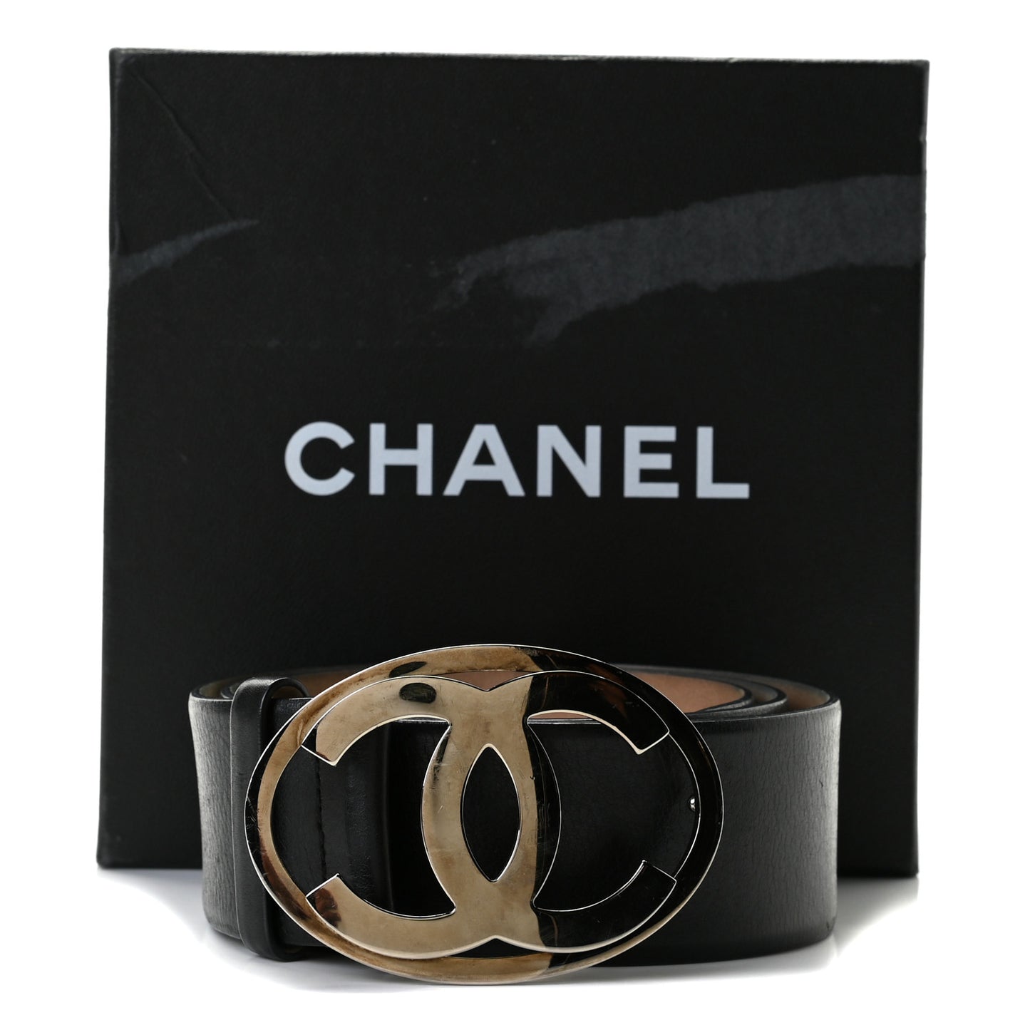 Calfskin CC Belt 90 36 Black