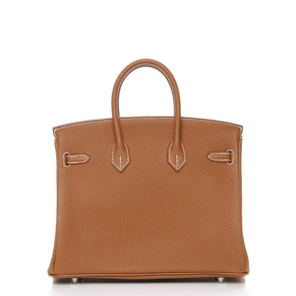 Hermes Togo Birkin 25 Gold 4 of 26