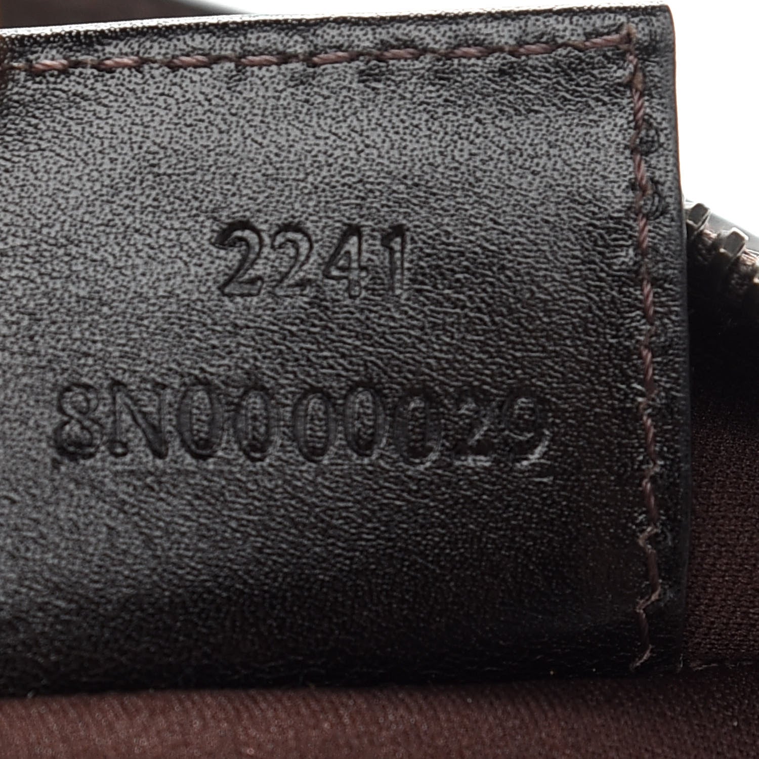 Fendi Zucchino Small Tote Tobacco 6 of 8