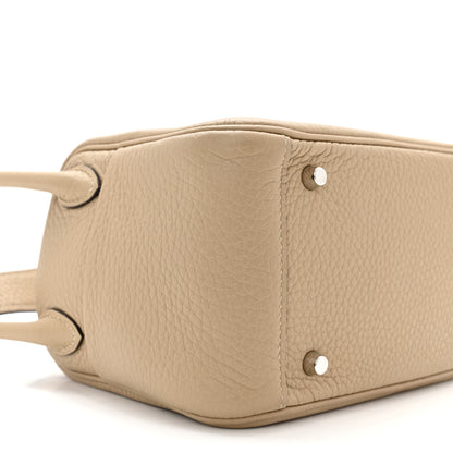 Hermes Taurillon Clemence Mini Lindy 20 Trench 9 of 11
