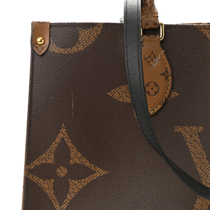 Louis Vuitton Reverse Monogram Giant Onthego MM 13 of 18