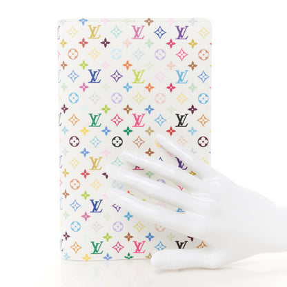 Louis Vuitton LV X TM Monogram Multicolor Emily Notebook Cover MM White 2 of 8