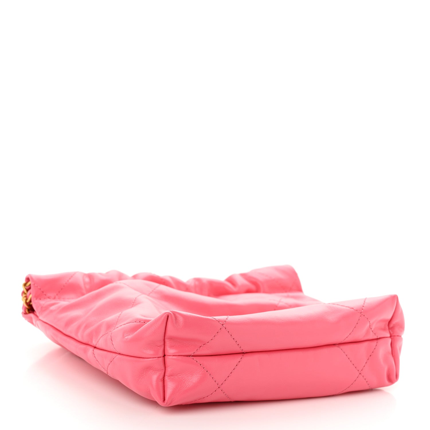 Chanel Shiny Calfskin Quilted Mini Chanel 22 Rose 4 of 10