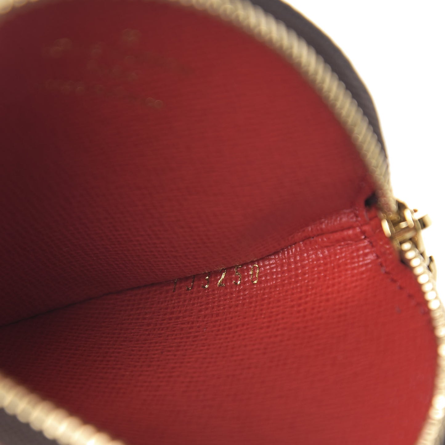 Monogram 2020 Christmas Animation Bumper Cars Round Coin Purse Coquelicot