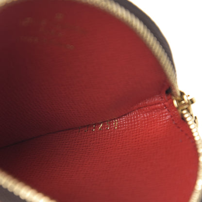 Louis Vuitton Monogram 2020 Christmas Animation Bumper Cars Round Coin Purse Coquelicot 6 of 7