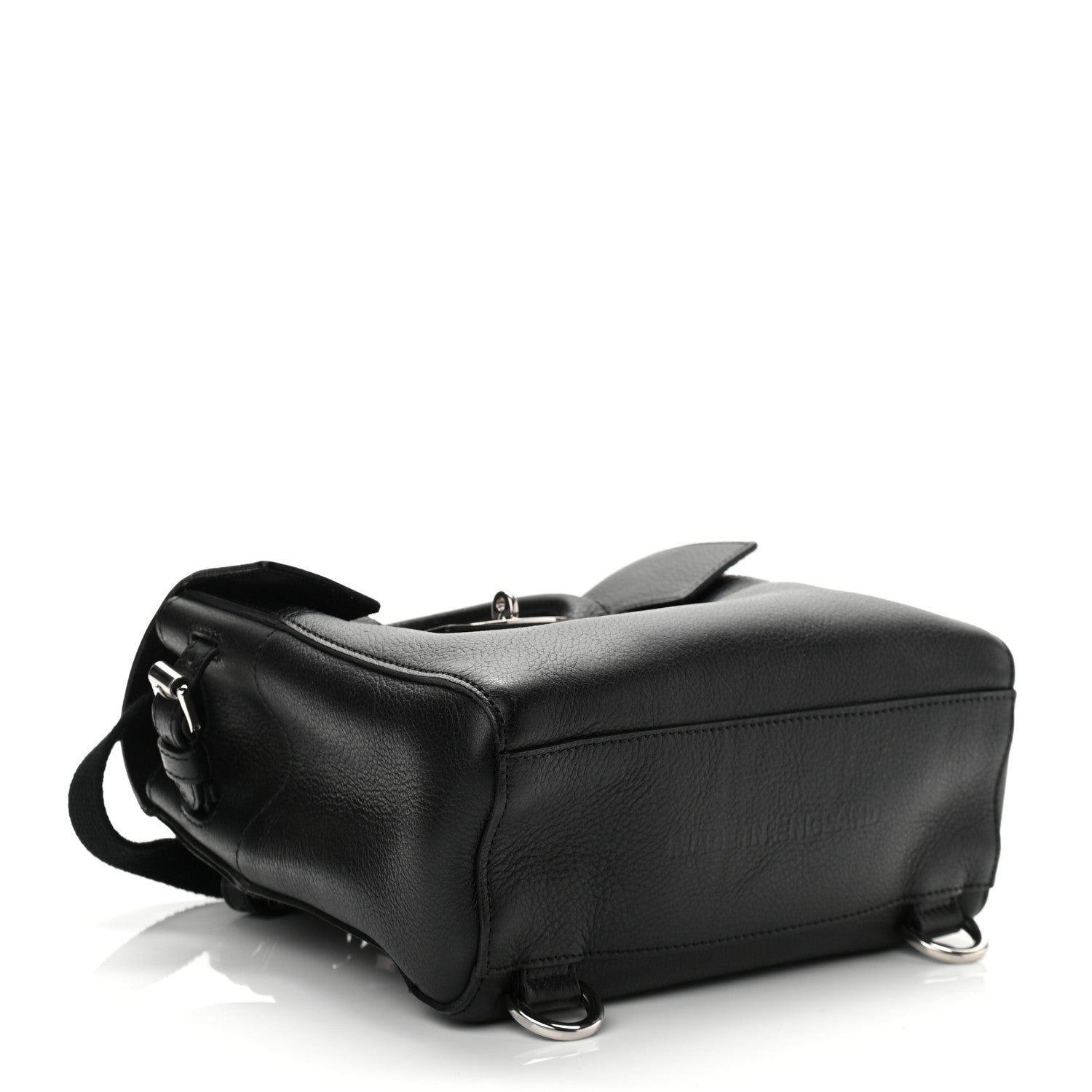 Mulberry Natural Leather Mini Cara Delevingne Convertible Satchel Black 4 of 11