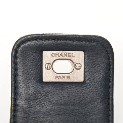 Chanel Quilted Lambskin CC Turnlock Cuff Blue 4 of 5