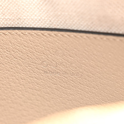 Gucci GG Supreme Monogram Textured Calfskin Web Mini Ophidia Shoulder Bag Beige Mystic White Oatmeal 6 of 9