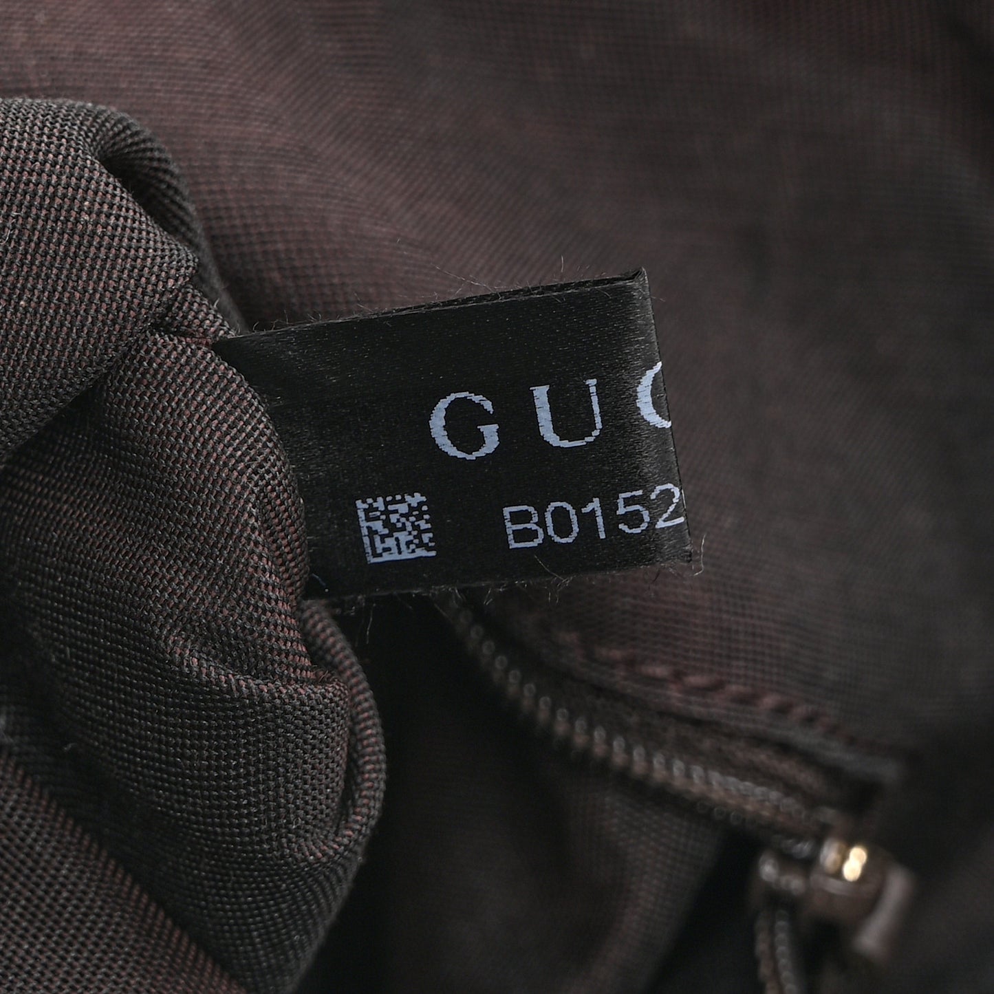 Crystal Monogram Small D Gold Ring Messenger Dark Brown