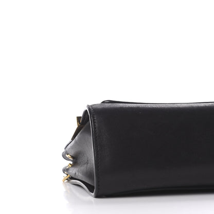 Chloe Lambskin Medium Elle Chain Clutch Black 7 of 9