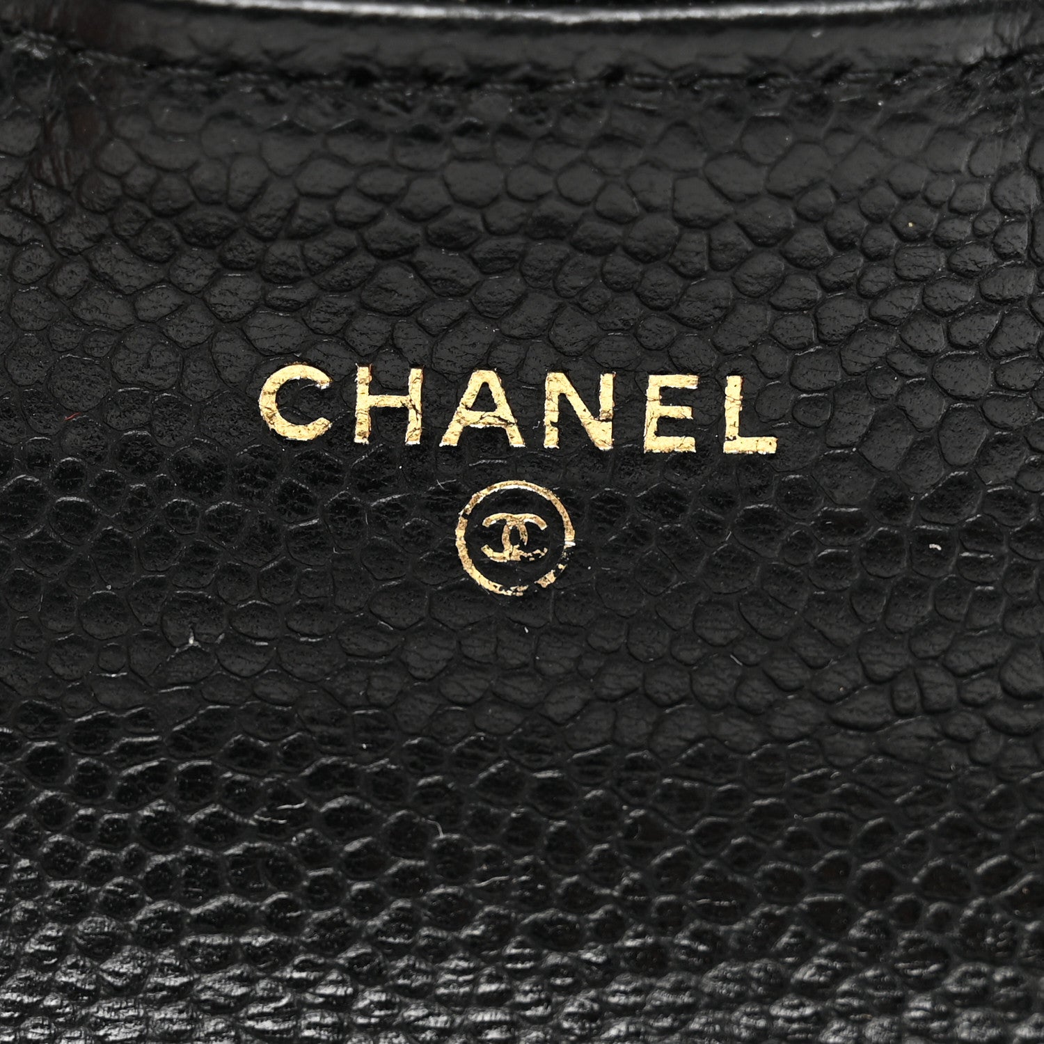 Chanel Caviar Quilted Flap Card Holder Wallet Black 7 of 9