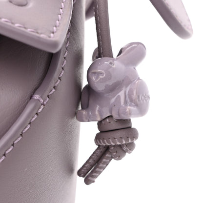 Loewe Satin Calfskin Monochrome Small Puzzle Edge Bag Pale Aubergine Glaze 10 of 10