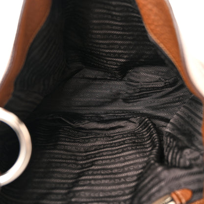 Prada Vitello Daino Hobo Nocciolo 5 of 17
