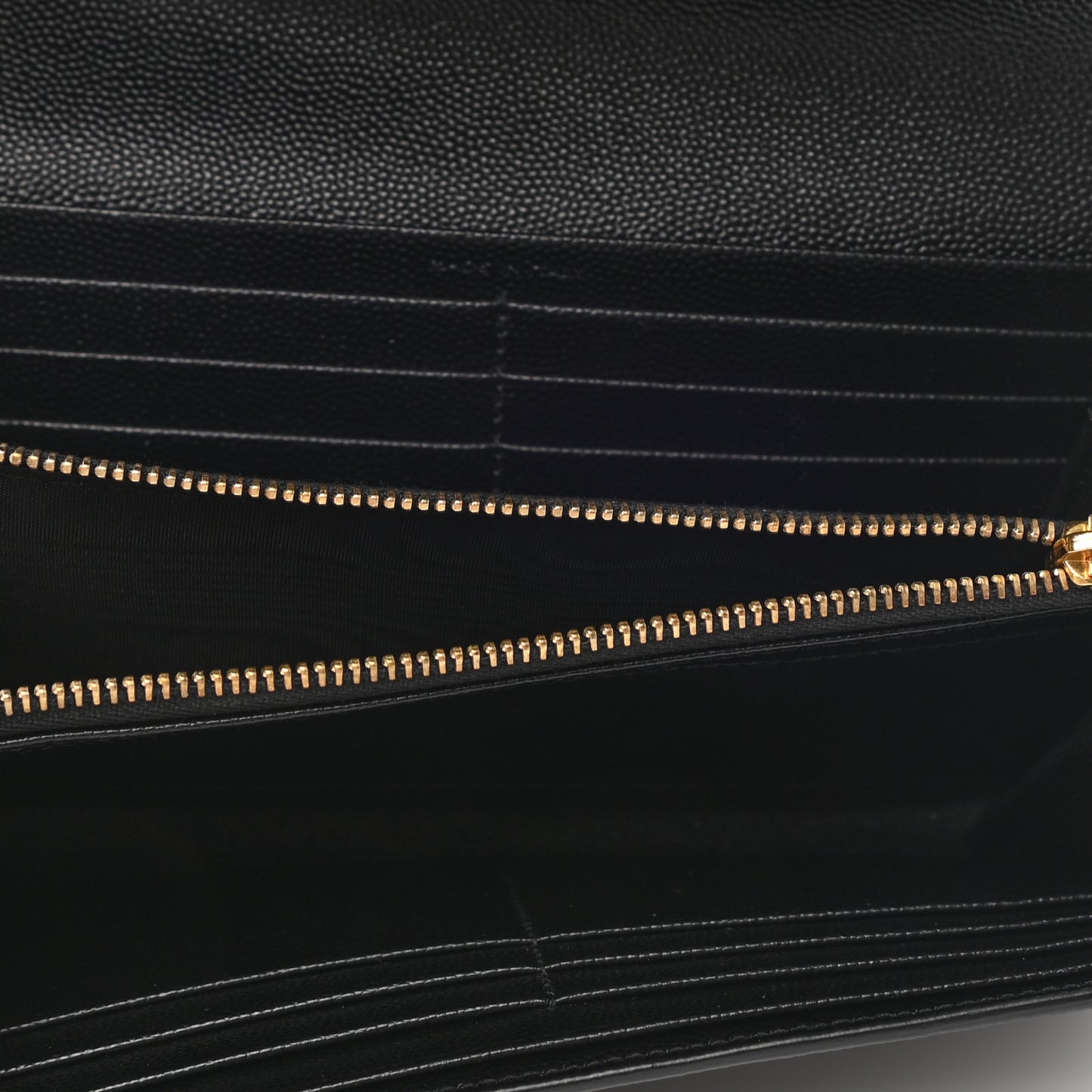 Grain De Poudre Classic Monogram Cassandre Wallet Black