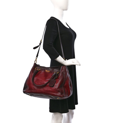 Prada Cervo Antik Dome Satchel Etrusco 2 of 9