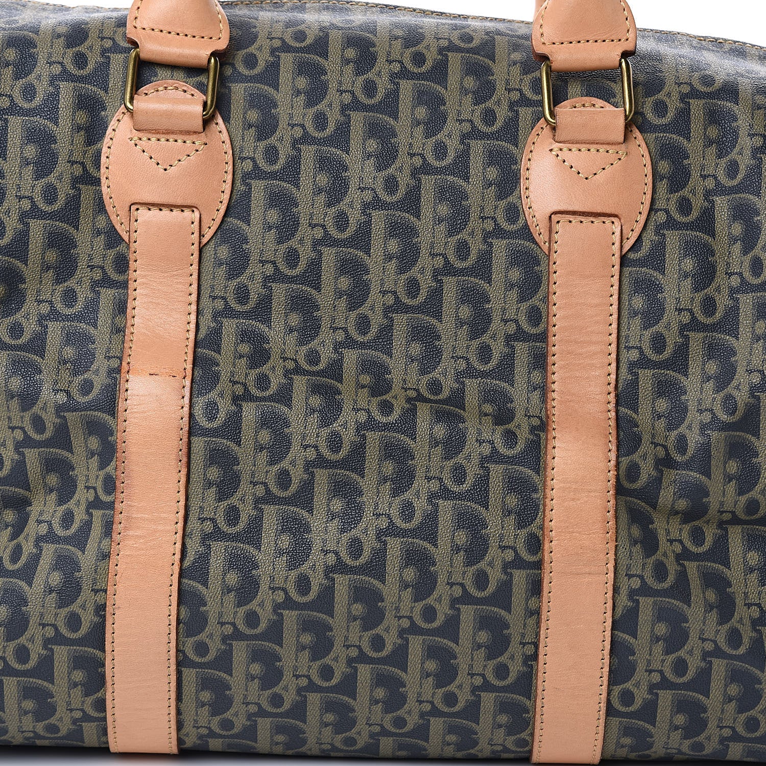 Christian Dior Monogram Duffle Green 13 of 16