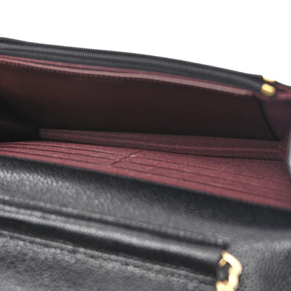 Chanel Caviar Quilted Wallet on Chain WOC Black 5 of 11