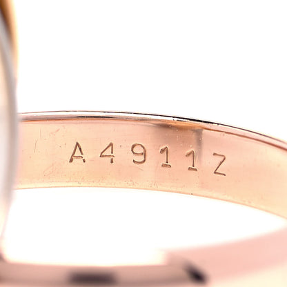 Cartier 18K Pink Yellow White Gold Classic Les Must De Cartier Trinity Ring 57 8 10 of 10