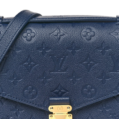 Louis Vuitton Empreinte Pochette Metis Navy 6 of 9