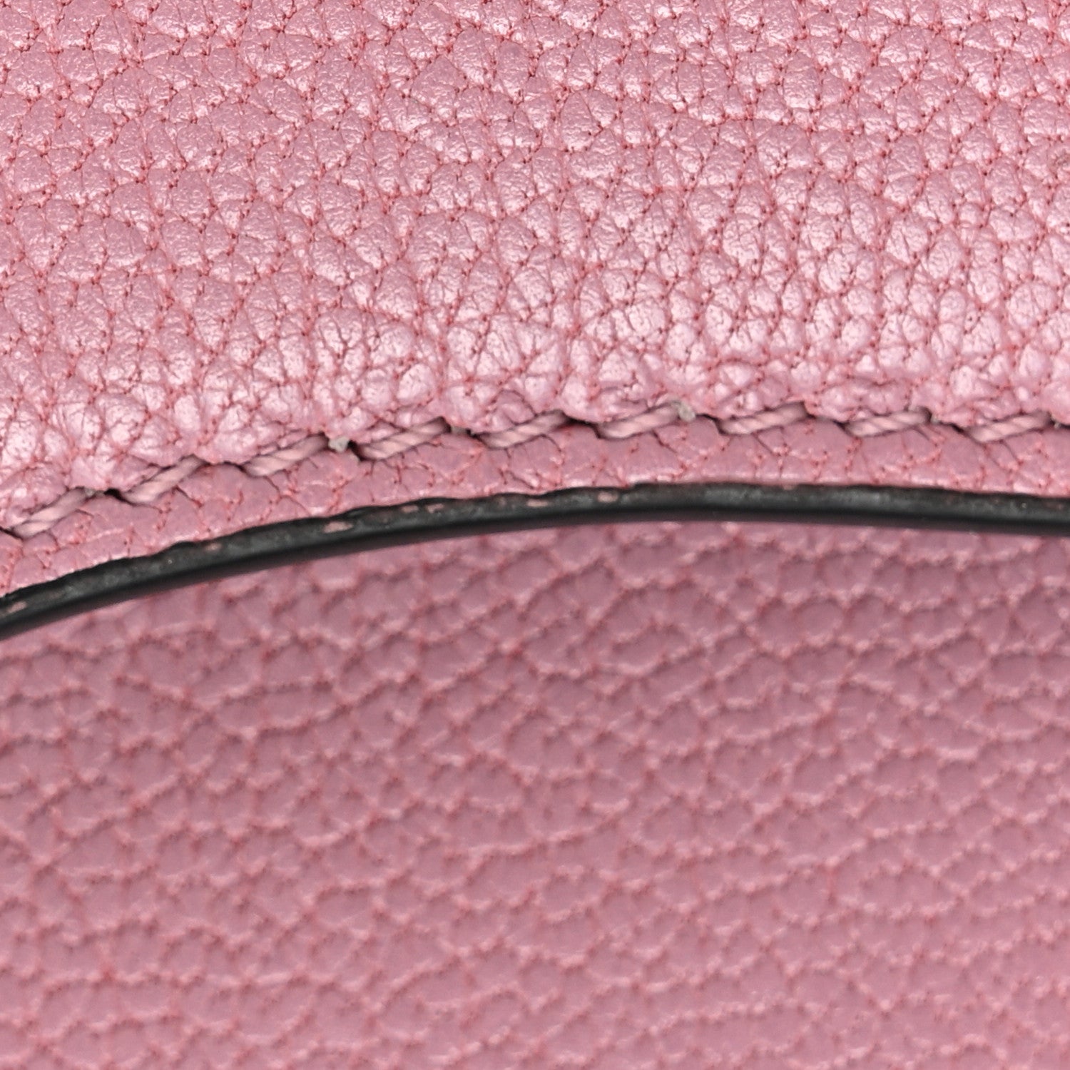 Christian Dior Goatskin Saddle Lotus Wallet Pink 9 of 10