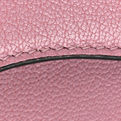 Christian Dior Goatskin Saddle Lotus Wallet Pink 9 of 10