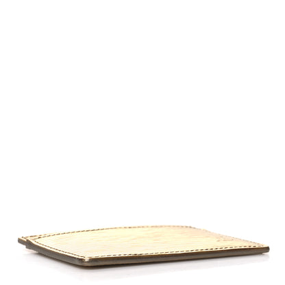 Louis Vuitton Epi Card Holder Gold 4 of 7