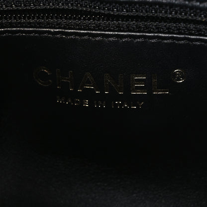 Chanel Shiny Aged Calfskin Quilted Nano Kelly Shopper Black 6 of 11