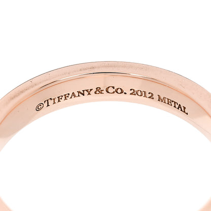Tiffany Rubedo Narrow 1837 Band Ring 65 11 4 of 4