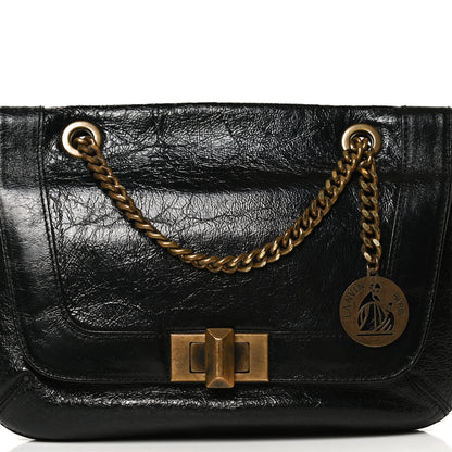 Lanvin Lambskin Happy Chain Bag Black 10 of 10