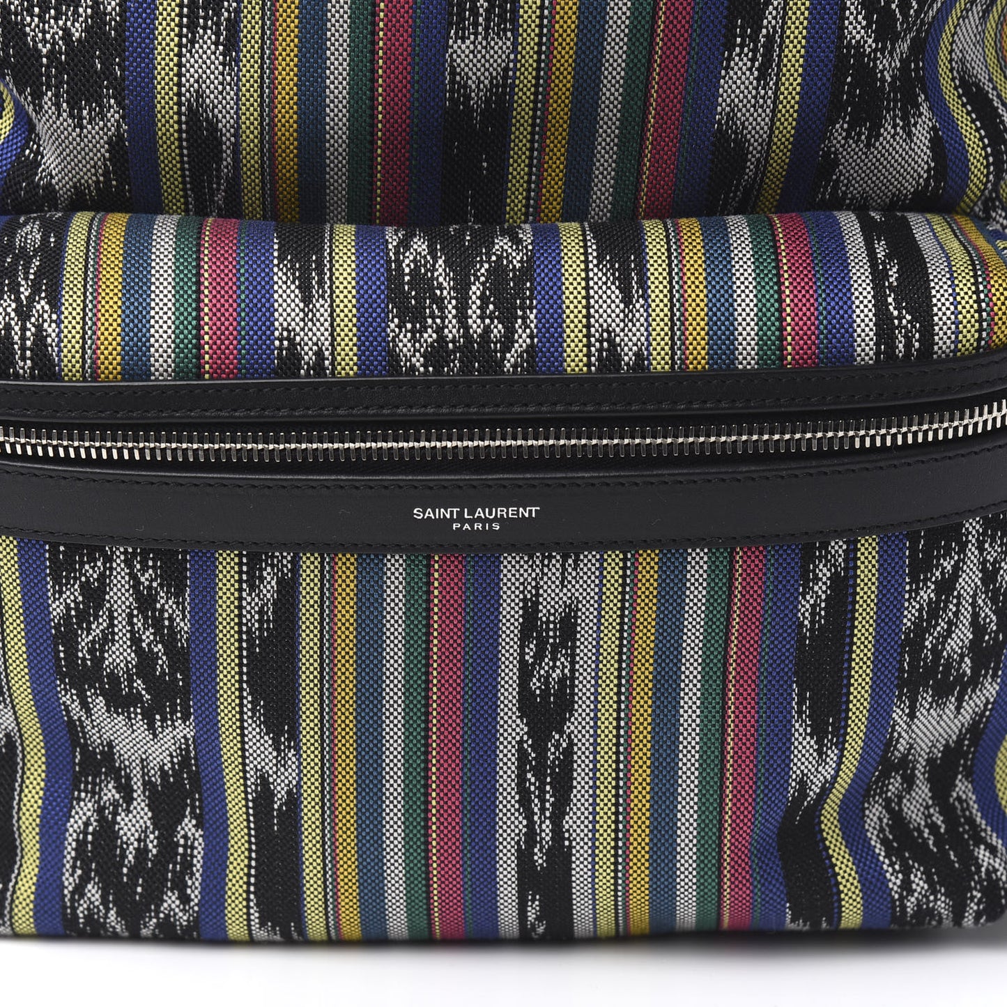 Canvas Ikat City Backpack Multicolor