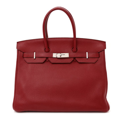 Hermes Togo Birkin 35 Rouge Garance 1 of 18