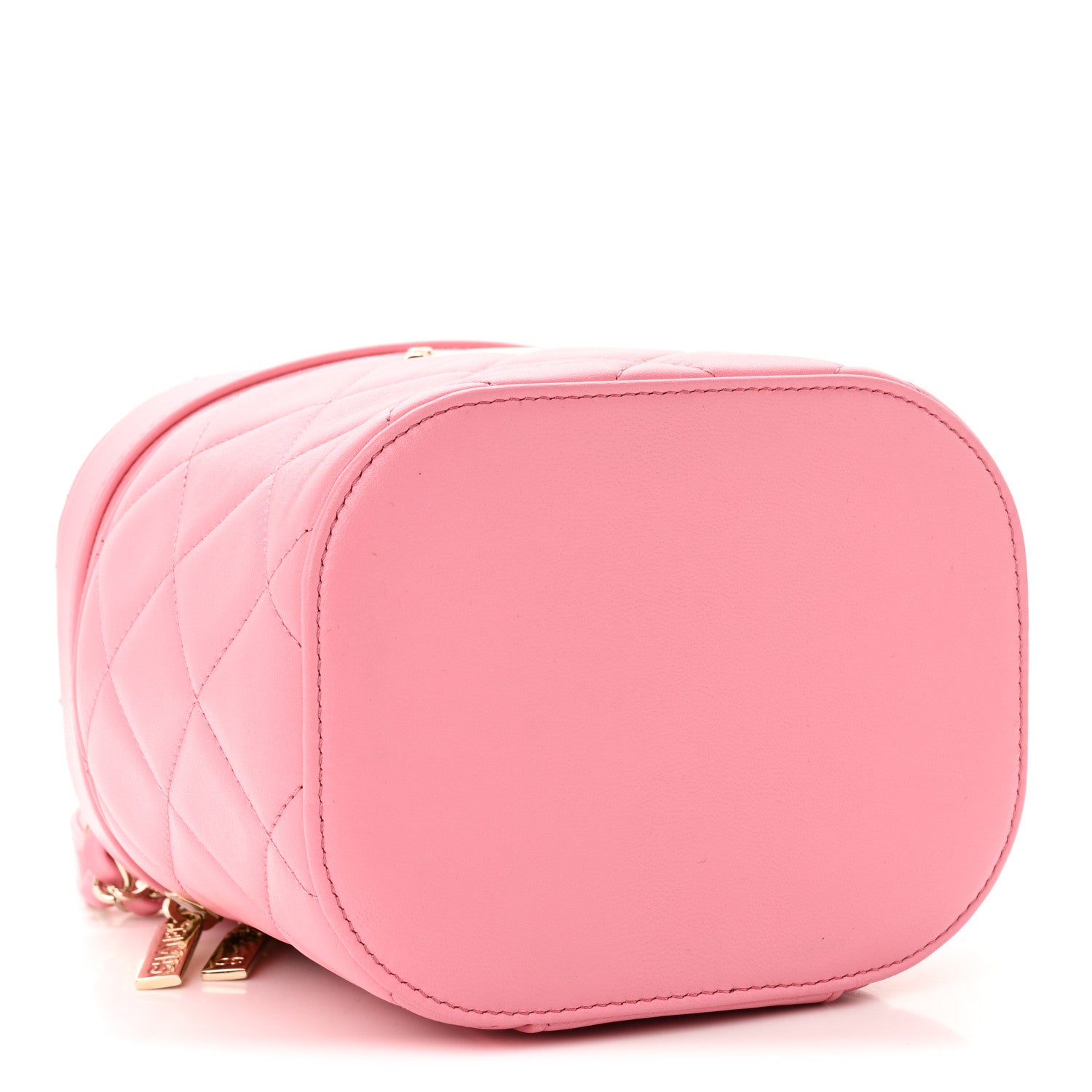 Chanel Lambskin Quilted Trendy Vanity Case Pink 4 of 10