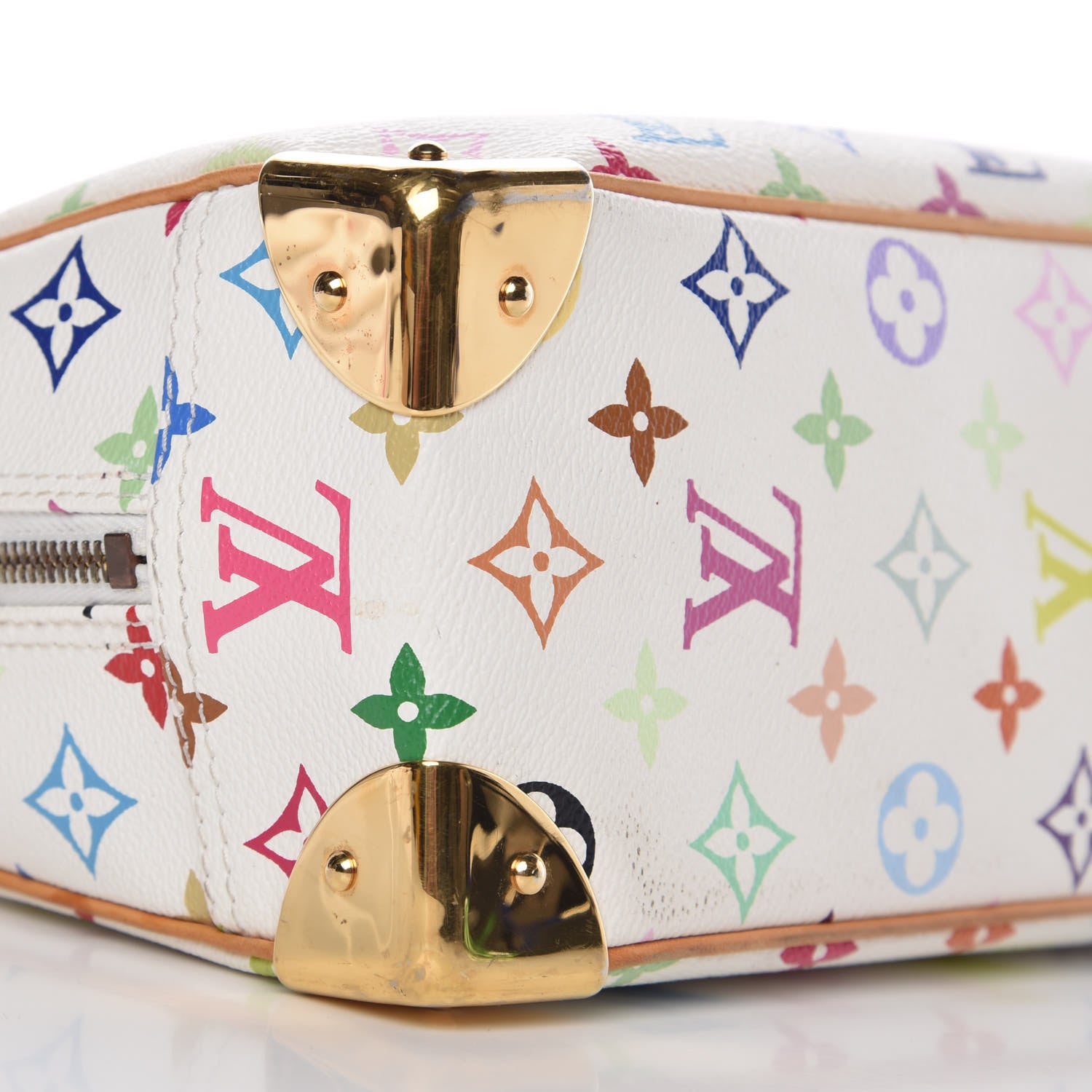 Louis Vuitton Monogram Multicolor Trouville White 11 of 12