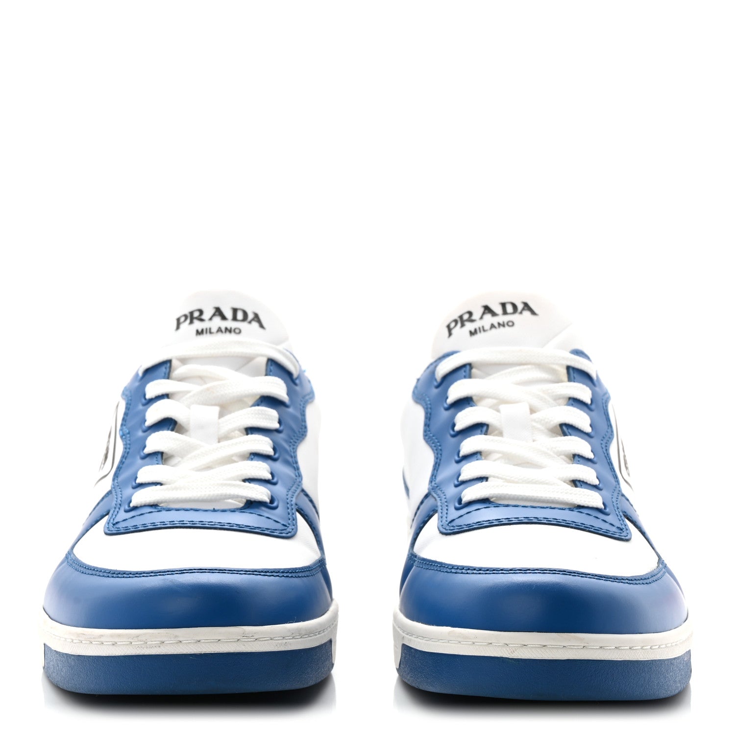 Prada Vitello Sport Spazzolato Rois Triangle Logo Downtown Low Top