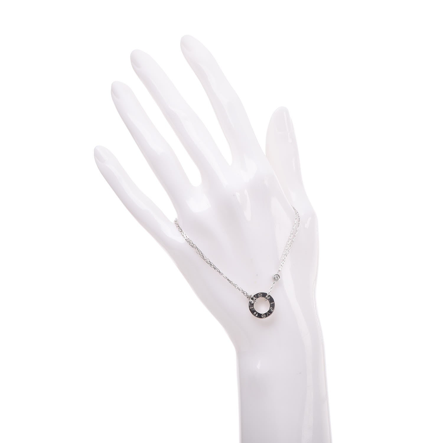 Cartier 18K Gold Diamond LOVE Bracelet 2 of 6