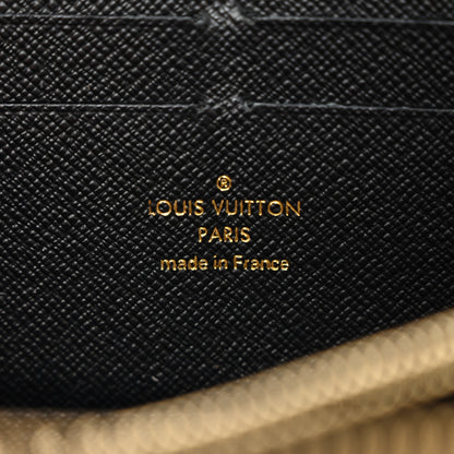 Louis Vuitton Monogram Zippy Retiro Wallet Black 6 of 12